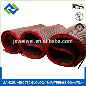 for tunnel industrial microwave machine PTFE teflon mesh dryer belt